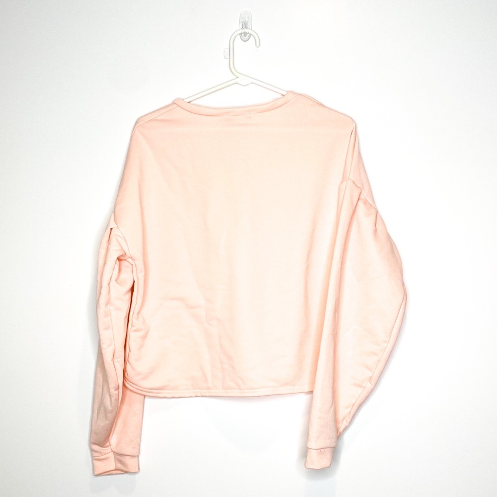 Nasty Gal Balloon Sleeve Oversized Sweatshirt L - Picture 2 of 4